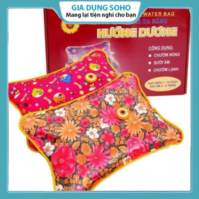 Túi Chườm Nóng Lạnh Đa Năng SOHO, Túi Chườm Hướng Dương Giúp Sưởi Ấm, Giảm Đau