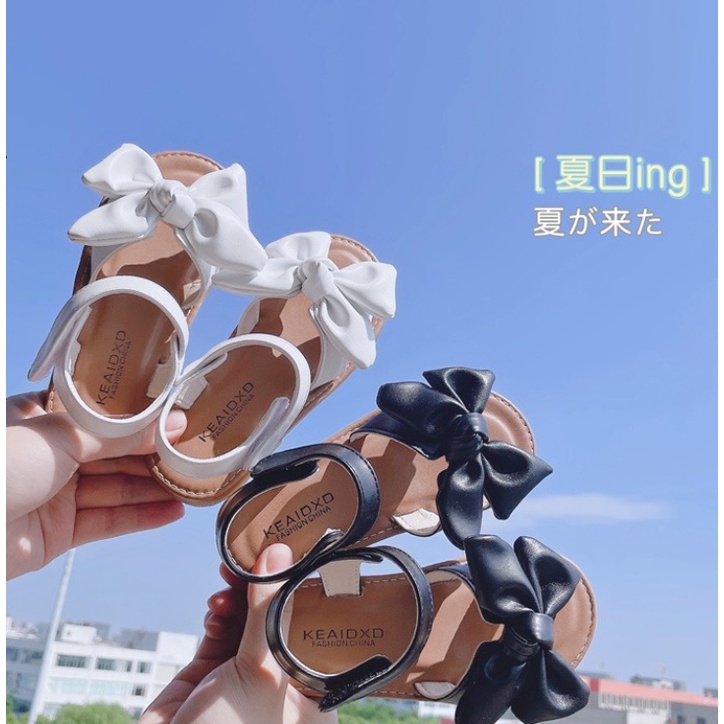 sandal cho bé gái-dép bé gái hình nơ cánh bướm siêu cute mã mới sandal718