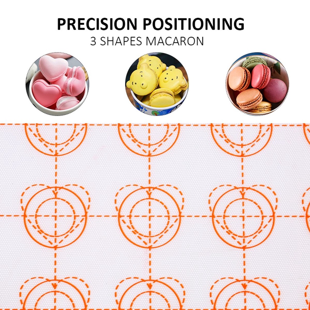 Thảm Silicone Chống Dính Chịu Nhiệt Dùng Để Làm Bánh