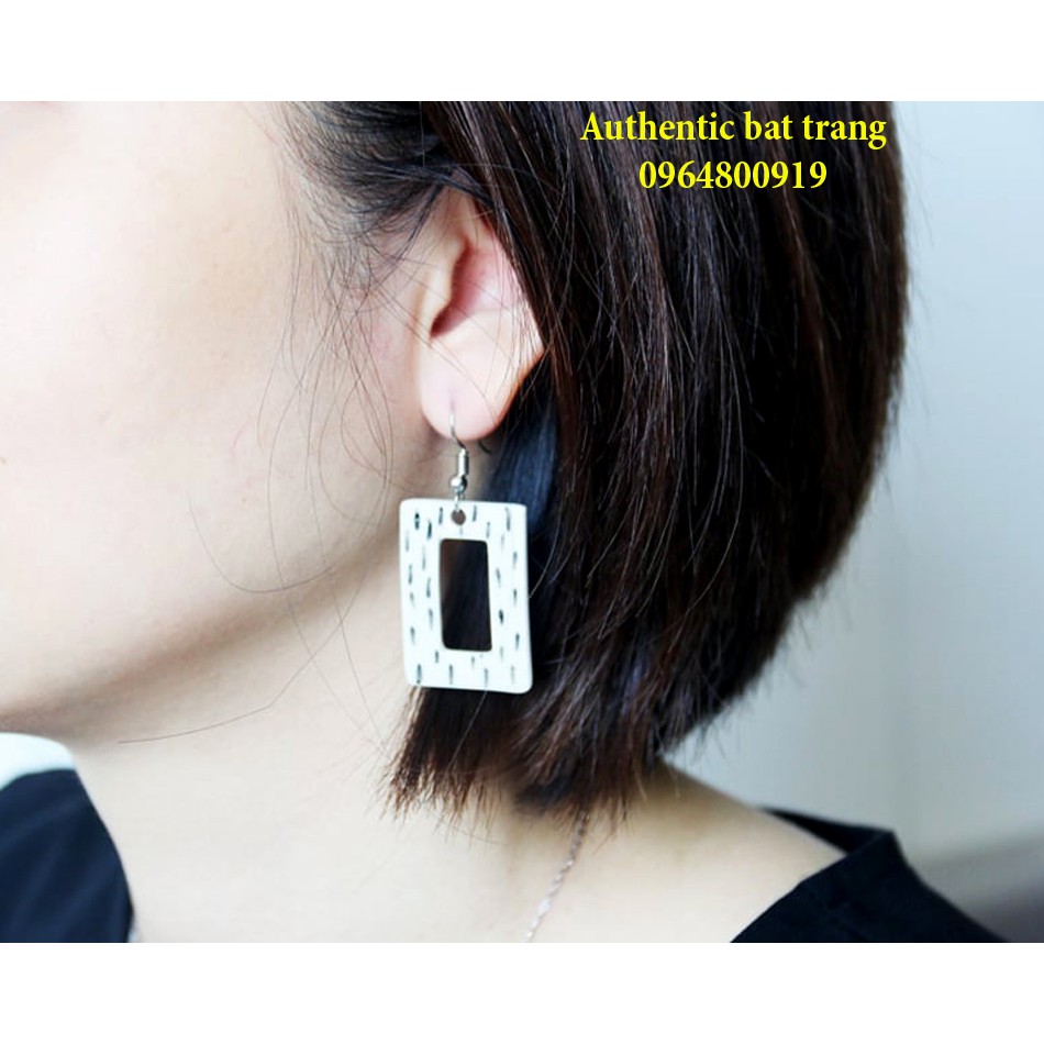 ĐẸP, RẺ VÀ SANG TRỌNG VỚI BỘ TRANG SỨC KHUYÊN TAI BẰNG GỐM SỨ THỦ CÔNG AUTHENTIC BAT TRANG