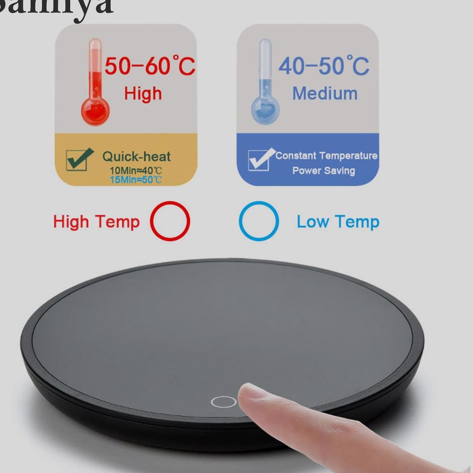Đế Lót Làm Ấm Cốc Nước Uống/Cà Phê/Trà Sữa Chạy Điện Tiện Dụng