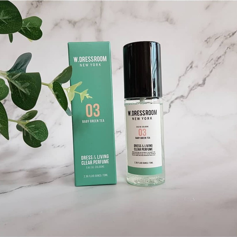 Nước hoa xịt thơm W.Dressroom có sẵn 70ml.