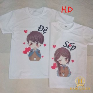 Áo phông đôi Đệ Sếp HDA0420