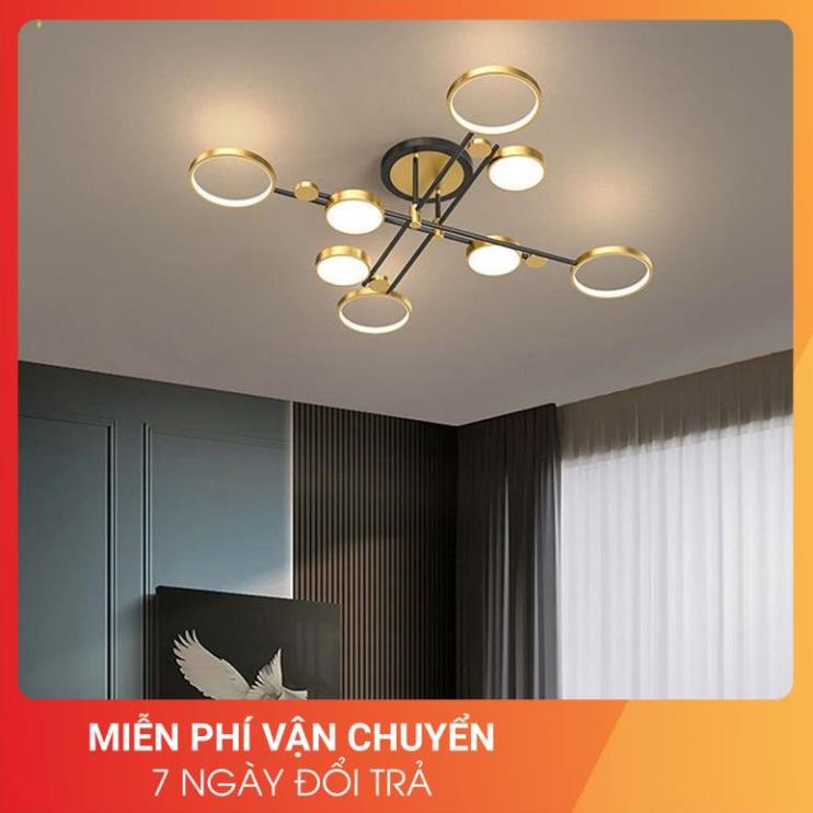 Đèn trần LED GUSEN kiểu dáng độc đáo, hiện đại với 3 chế độ ánh sáng (hàng LED chuẩn chất lượng độ bền cực cao)