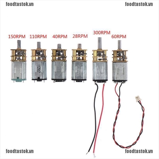 (hot ~ mới > động cơ hộp số giảm tốc micro n20 làm từ kim loại