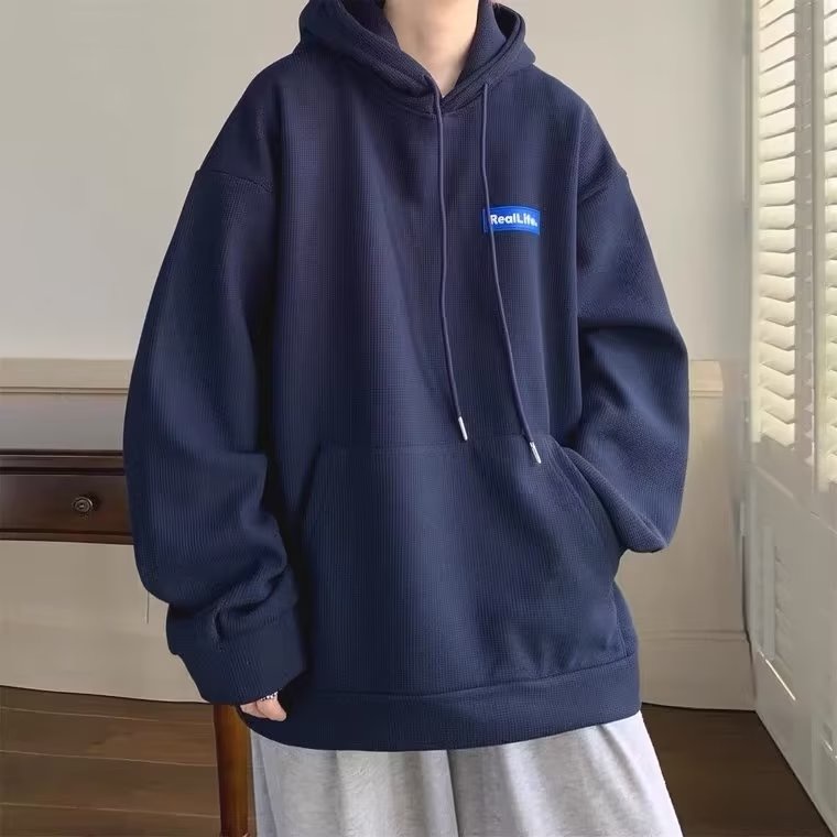 Áo hoodie Dáng Rộng In Chữ Thời Trang Hàn Quốc Chất Lượng Cao