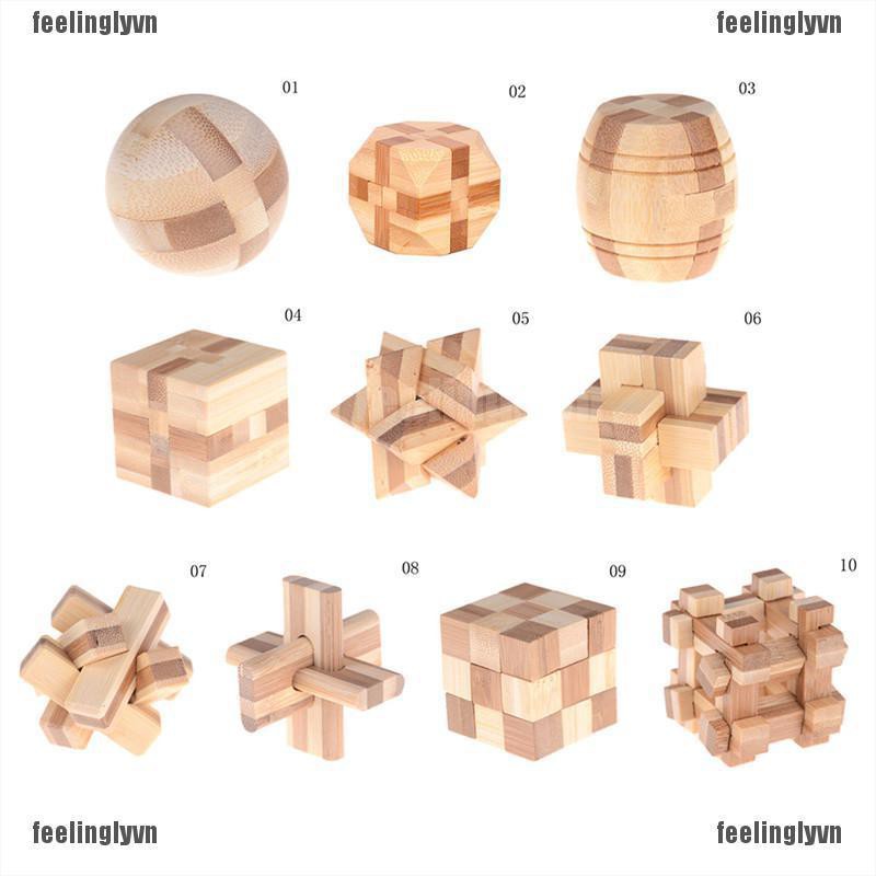 ❤TOP❤ Khối gỗ 3D trò chơi giáo dục trí tuệ cho trẻ ❤YO