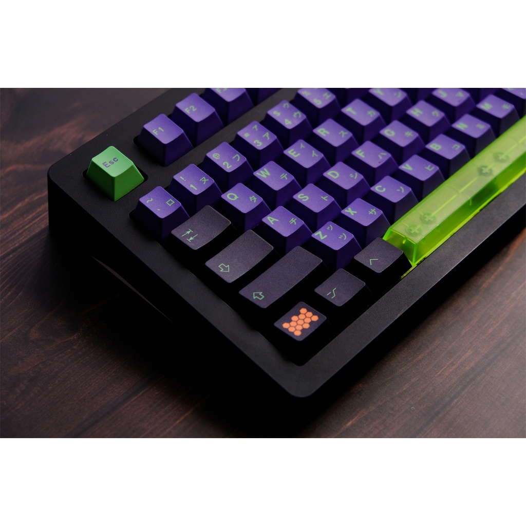 129 Phím Mecha-01 Keycap Cherry Profile EVA Anime PBT Dye Sub Bàn phím cơ học Keycap