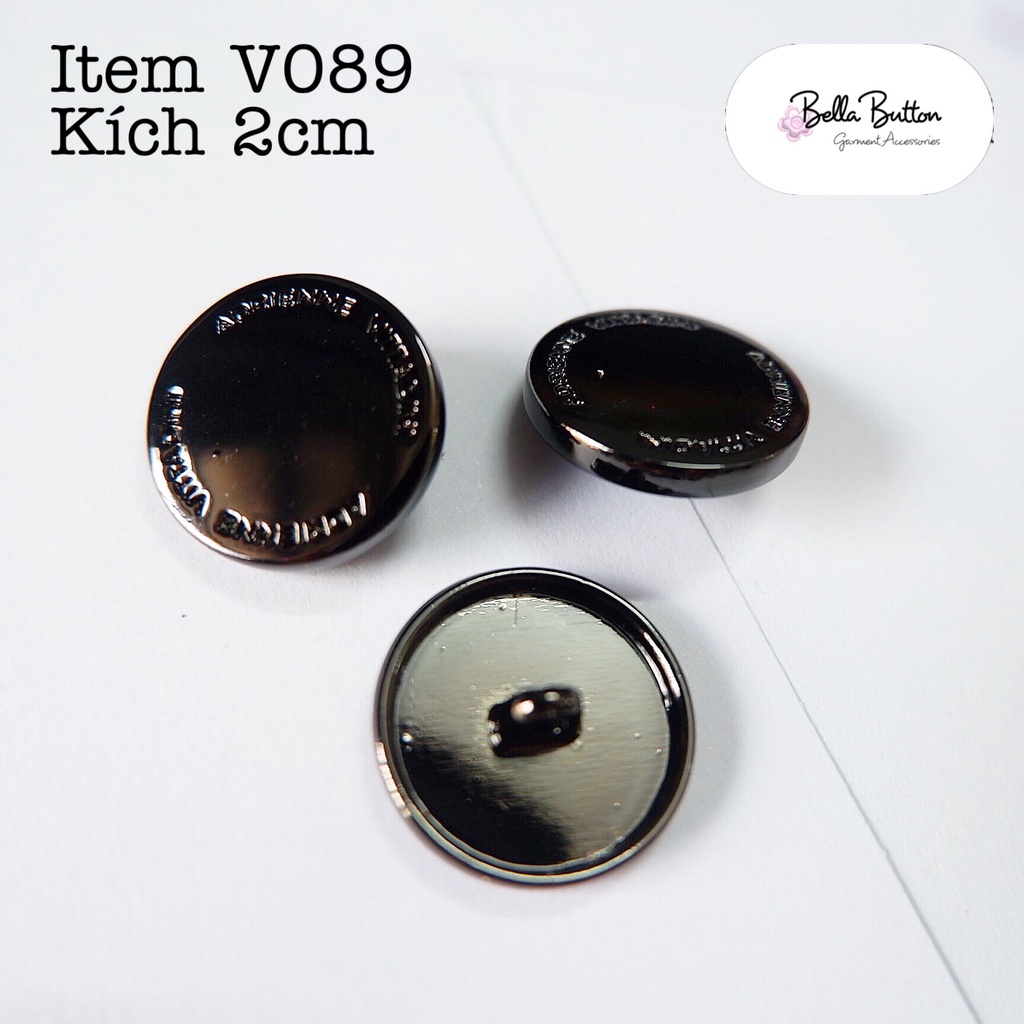 NÚT ÁO KHOÁC DẠ SIZE LỚN 2CM V089 - tr.button