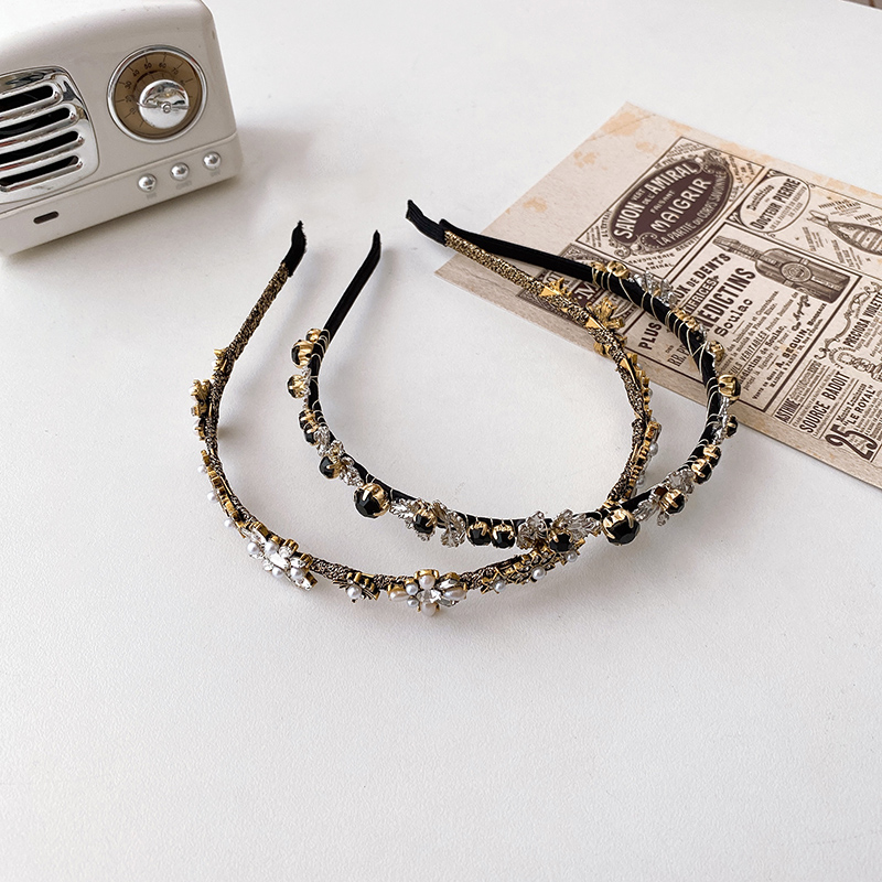 Băng Đô Cài Tóc Phong Cách Retro Xinh Xắn Cho Nữ