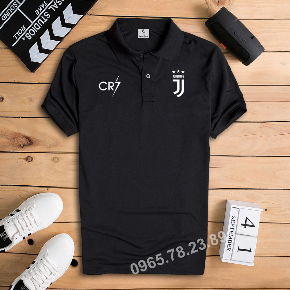 Áo thun polo cao cấp Juventus CR7 HOT | BigBuy360 - bigbuy360.vn