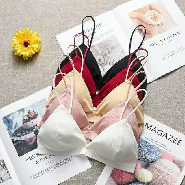 ÁO BRA COTTON GÂN TĂM DÂY MẢNH | BigBuy360 - bigbuy360.vn