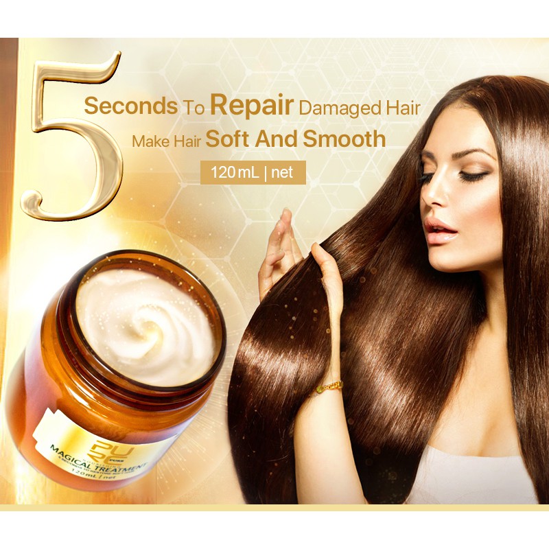 Mặt Nạ Chăm Sóc Tóc PURC Phục Hồi Hư Tổn Trong 5 Giây 120ml | BigBuy360 - bigbuy360.vn