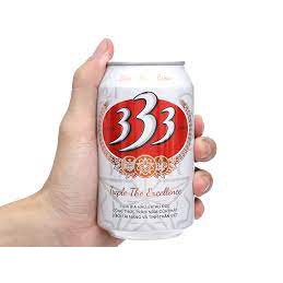 Thùng 24 Lon Bia 333 Chúc Mừng Năm Mới 330ml