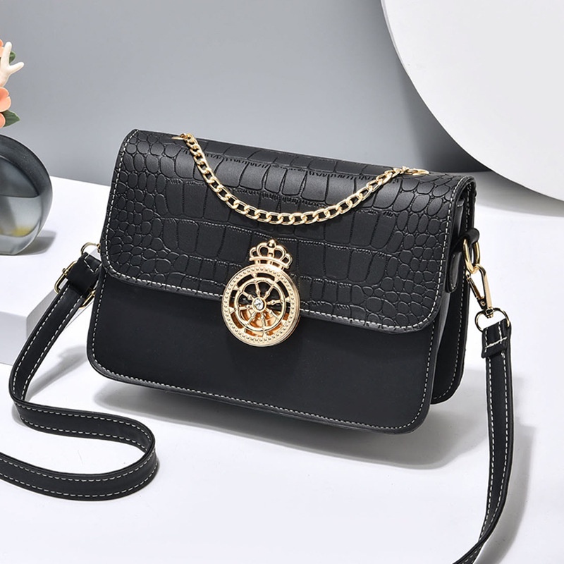 Túi Xách Đeo Chéo Một Bên Vai Hình Vuông Nhỏ Phong Cách Hàn Quốc Đơn Giản Hợp Thời Trang Cho Nữ