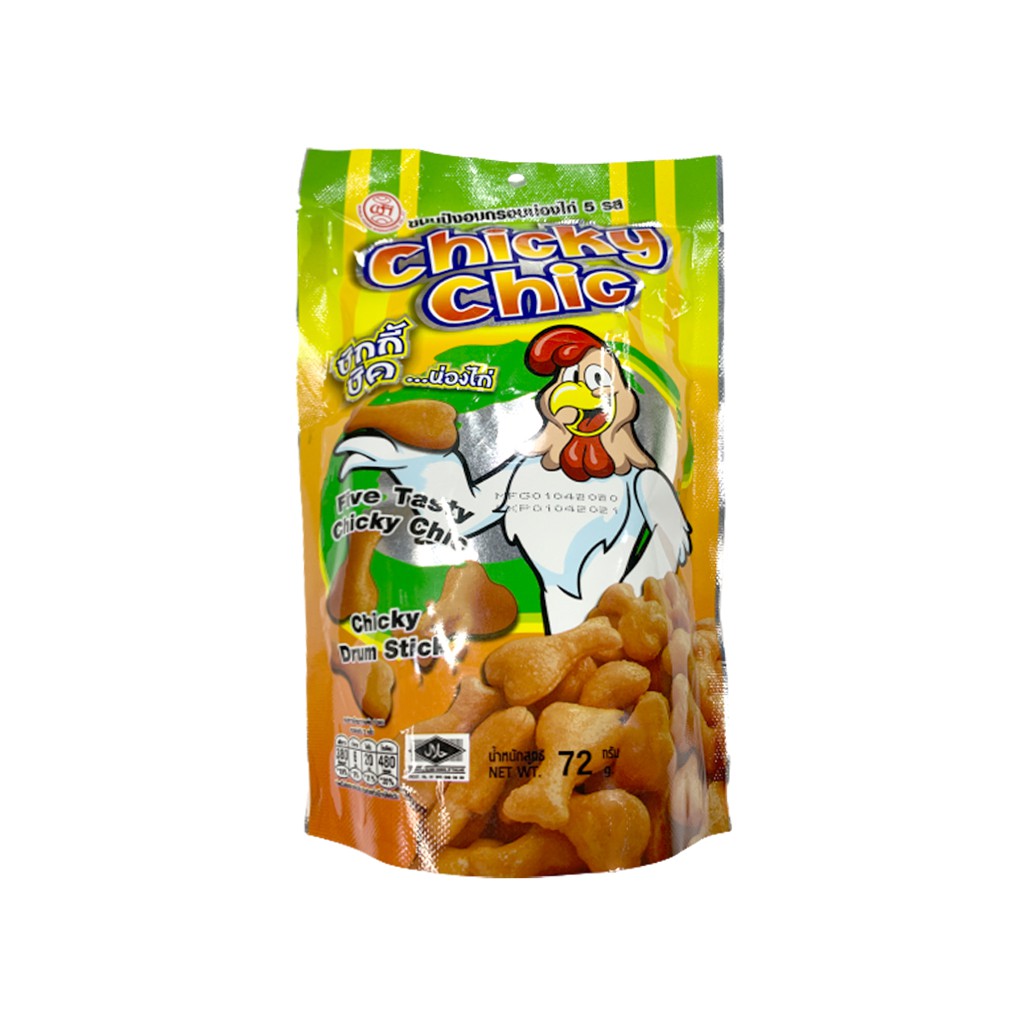 Bánh đùi gà Chicky Drum Stick gói 72g