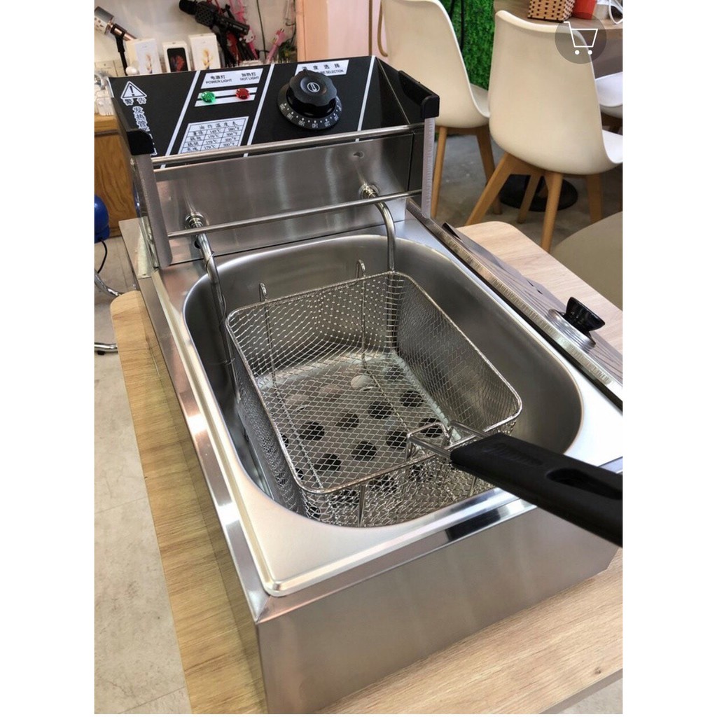 [Chính hãng] Bếp chiên, Bếp nhúng điện, Bếp chiên nhúng điện, Bếp chiên gà rán [Điện đơn] Sunny SN-01A 4l có quai cầm