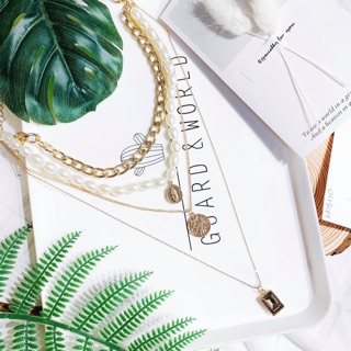 VÒNG CỔ CHOKER 4 TẦNG