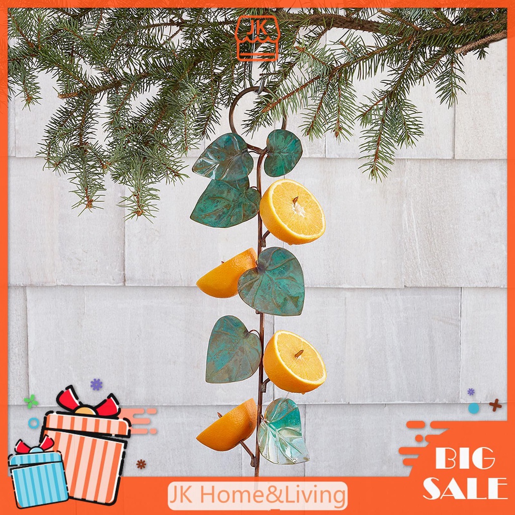 *Hanging Bird Feeder Oriole Bird Feeder with Fruit Hook Garden Patio Decor