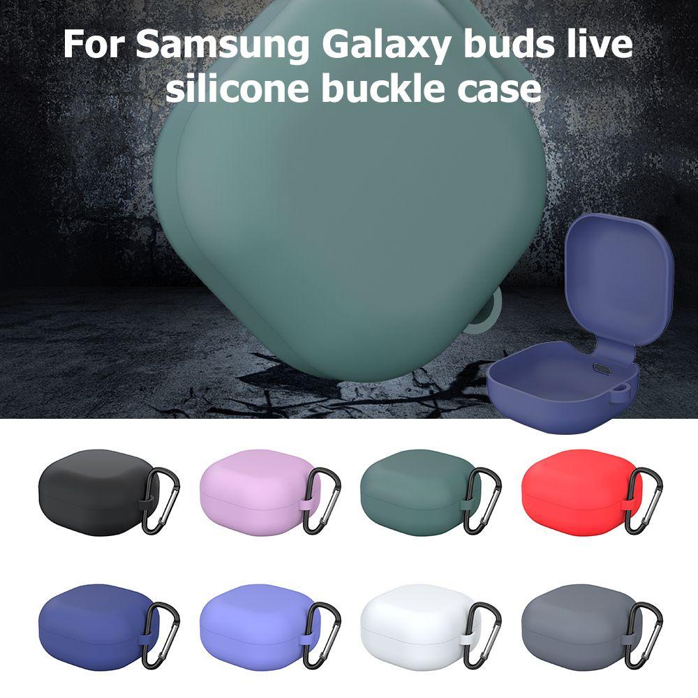 Vỏ Bảo Vệ Hộp Sạc Tai Nghe Samsung Galaxy Buds 2 Bằng Silicon Dẻo Chất Lượng Cao Chống Rơi / Sốc