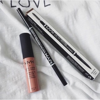 Chì kẻ mày NYX micro brow pencil
