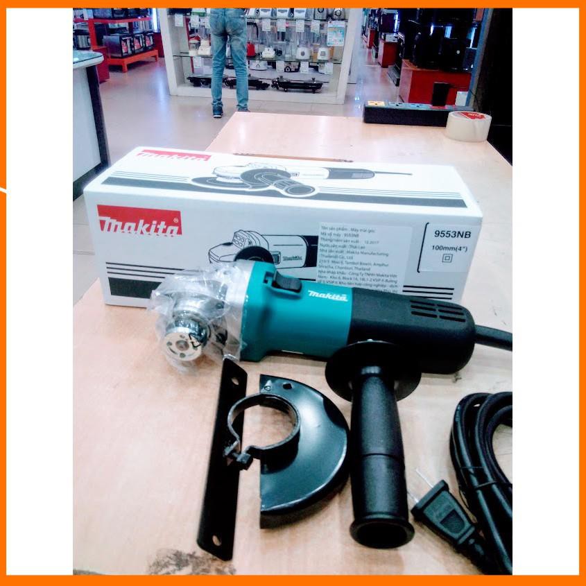 Máy Mài Góc MAKITA 710W  9553NB - Máy Mài Góc Chà Nhám Đánh Bóng Cắt Gach, Bê Tông