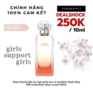 [𝗦𝗔𝗟𝗘]..::✨  nước hoa chính hãng Hermes Un Jardin Sur La Lagune ✨::..