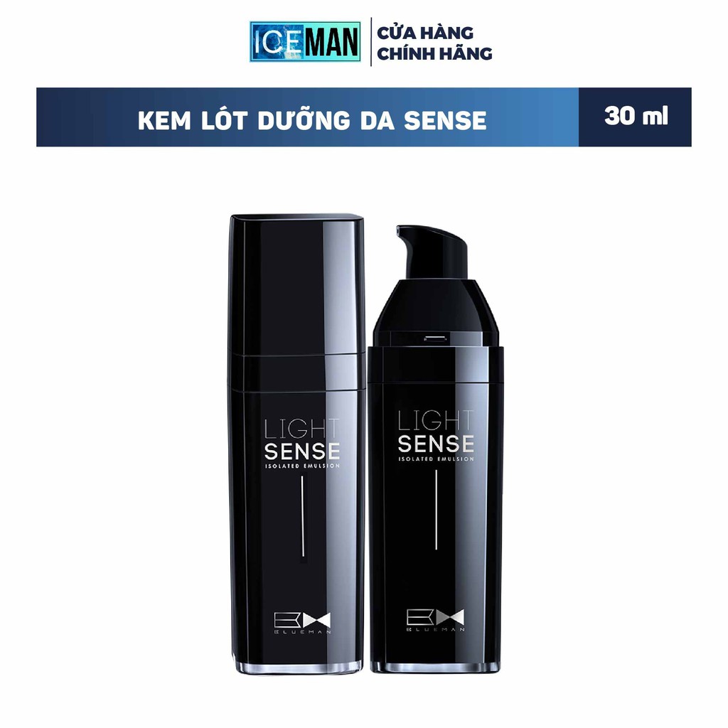 Kem Lót LIGHT SENSE BLUEMAN Dưỡng Da Che Khuyết Điểm 30ml