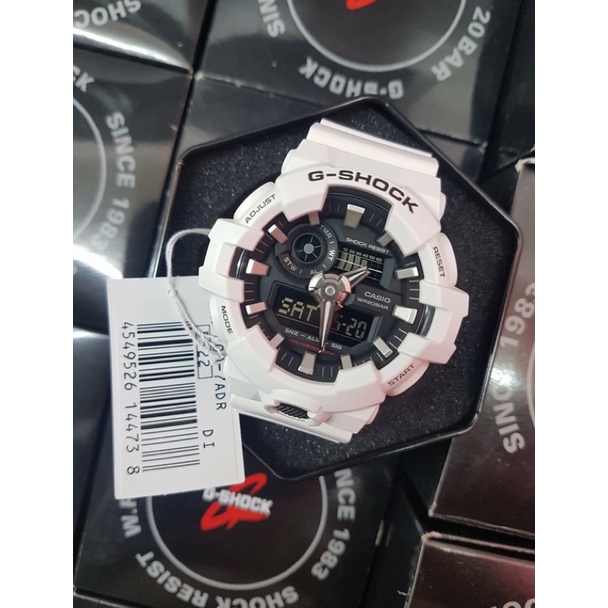 Đồng hồ nam dây nhựa G-SHOCK chính hãng Casio Anh Khuê GA-700-7ADR