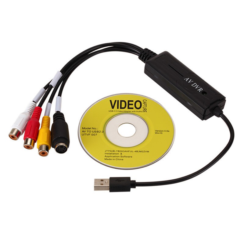 Thẻ Ghi Video Usb2.0 Vhs Sang Dvd Cho Win7 / 8 / Xp / Vista | BigBuy360 - bigbuy360.vn