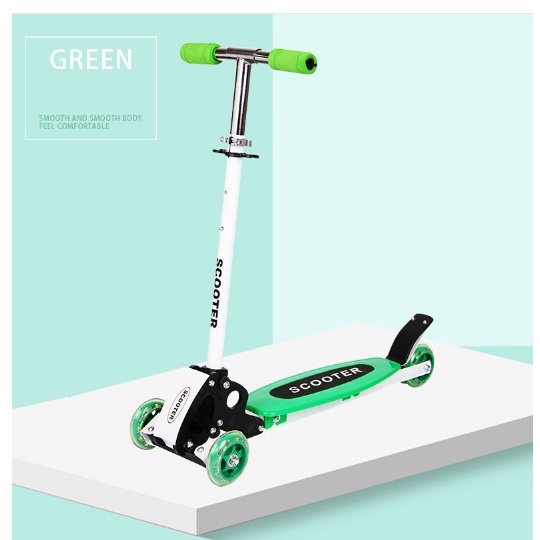 [Freeship] Xe Trượt Scooter 3 Bánh Cho Trẻ Từ 3 - 6 Tuổi, xe trượt đẩy chân cho bé