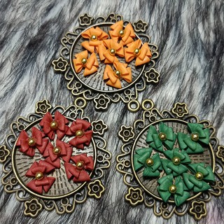 Nơ bột 5D nhụy charm cao cấp N11