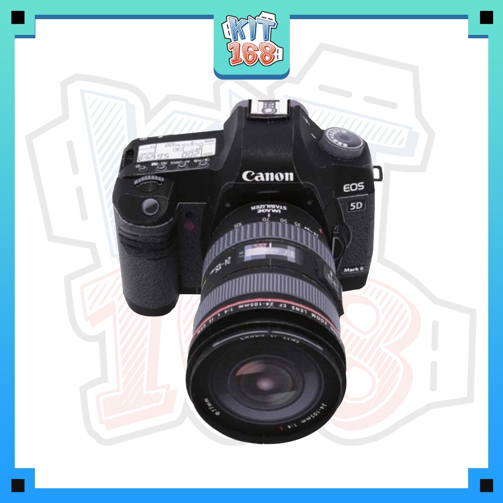 Mô hình giấy đồ vật đồ chơi Máy ảnh Canon EOS 5D Mark II