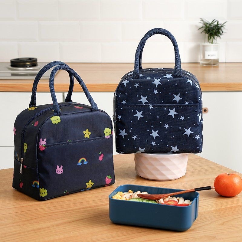 Túi đựng cơm hình lạc đà túi đựng hộp cơm văn phòng nhỏ gọn, dễ thương có quai xách tiện lợi