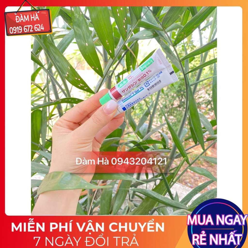 [Sale] sẹo Gentacin Nhật Bản và mụn Dala cin_T_Gel