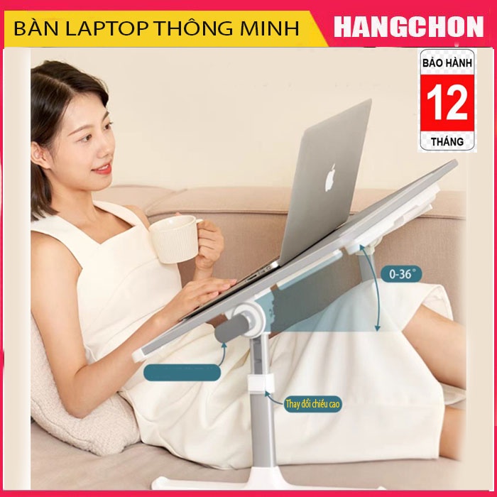 Bàn gỗ laptop, bàn học đa năng, điều chỉnh độ cao X-Gear A8L (Có tản nhiệt)