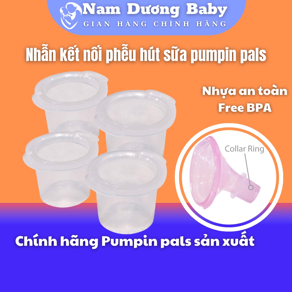 Nhẫn Kết Nối Cho Phễu Hút Sữa Pumpin pals Chính Hãng, Phụ Kiện phễu hút sữa nhẫn Pumpin