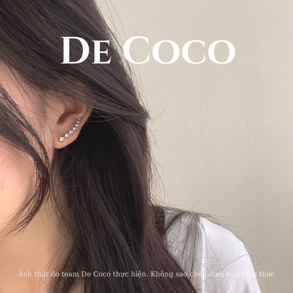 Khuyên tai nữ sao băng Shooting Star decoco.accessories