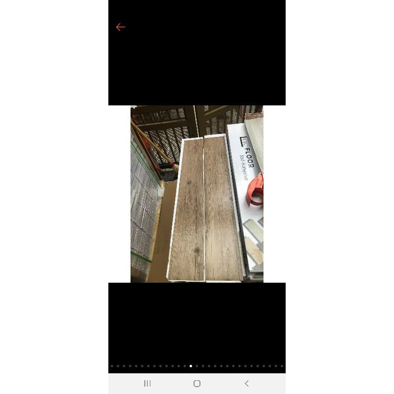 Sàn Nhựa Tự Dính keo Sẵn hàng loại 2 Độ Dày 1,5 mm