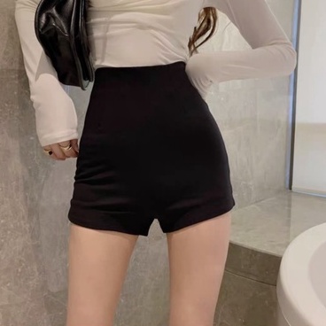 Quần Short Dance Lưng Cao Khóa Sau Quần Đùi nữ Cạp Cao Nâng Mông idol kpop nữ Biker Sooc Chất Umi Cao Cấp Co Giãn Đẹp