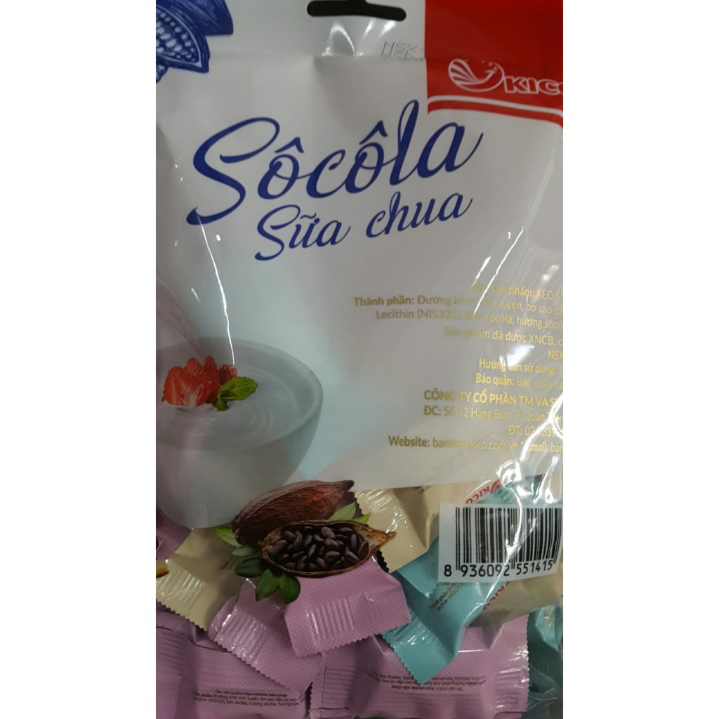 Kẹo Socola Sữa Chua Kico Túi 300g
