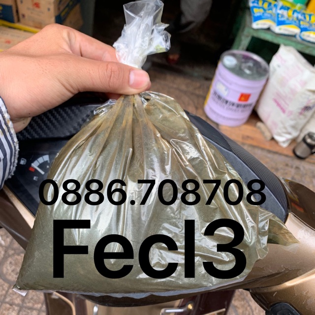 Fecl3 chất hổ trợ nhuộm ,xử lý rác thải công nghiệp,ăn mòn kim loại 1kg