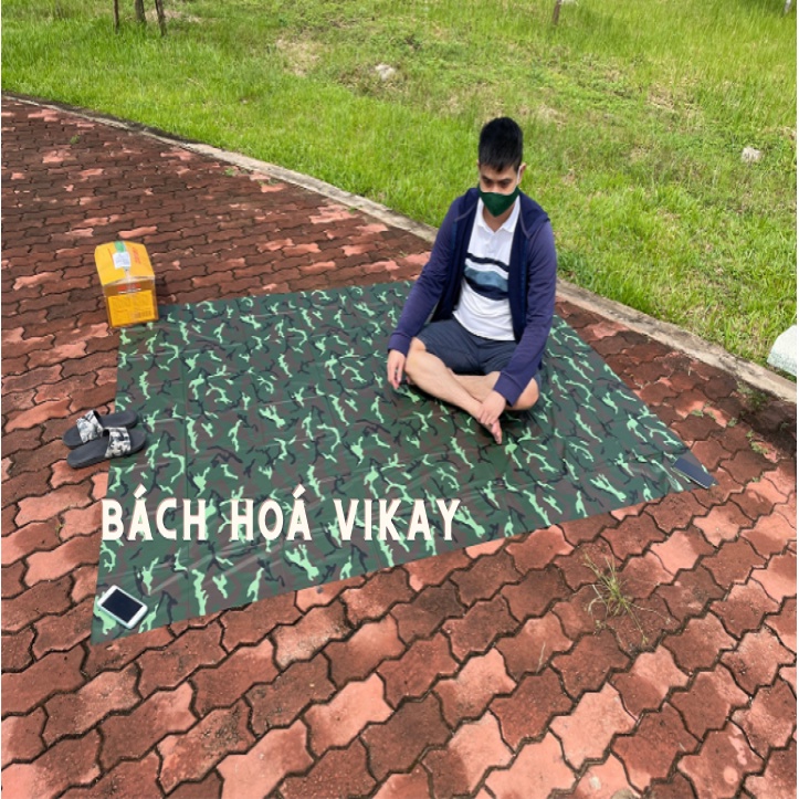 Tấm bạt Nylon dã ngoại, picnic, đi phượt 2m2*1m6