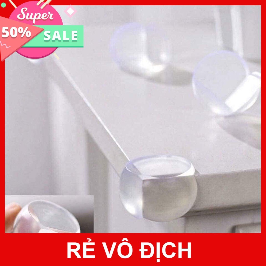 [Hot]-Combo 4 Chiếc Bịt Góc Bàn Silicol
