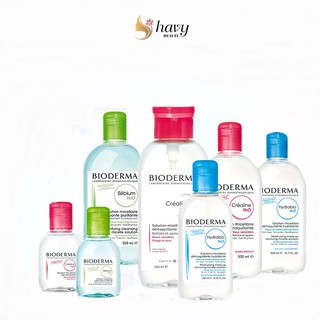 Nước tẩy trang Bio - Aderma cho từng loại da 100ml/250ml/500ml/850ml