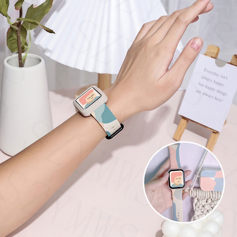 Ốp Silicone Bảo Vệ Mặt Đồng Hồ Xiaomi Mi Watch Lite / Redmi Watch 2 / 2 Lite