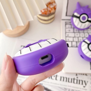 Vỏ Bảo Vệ Hộp Sạc Tai Nghe AirPods3 Geng Ghost Elf 2021 / AirPods3 Họa Tiết Pokemon Dễ Thương Ốp