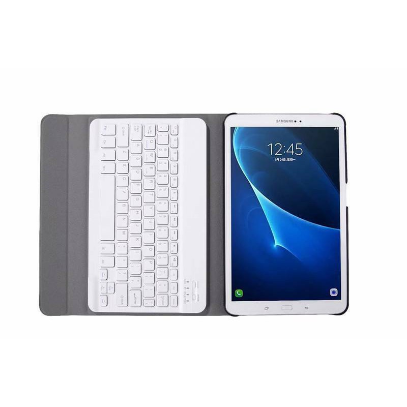 Bao Da Kèm Bàn Phím Không Dây Cho Samsung Galaxy Tab A / A6 10.1 Sm-T580 T585 T587