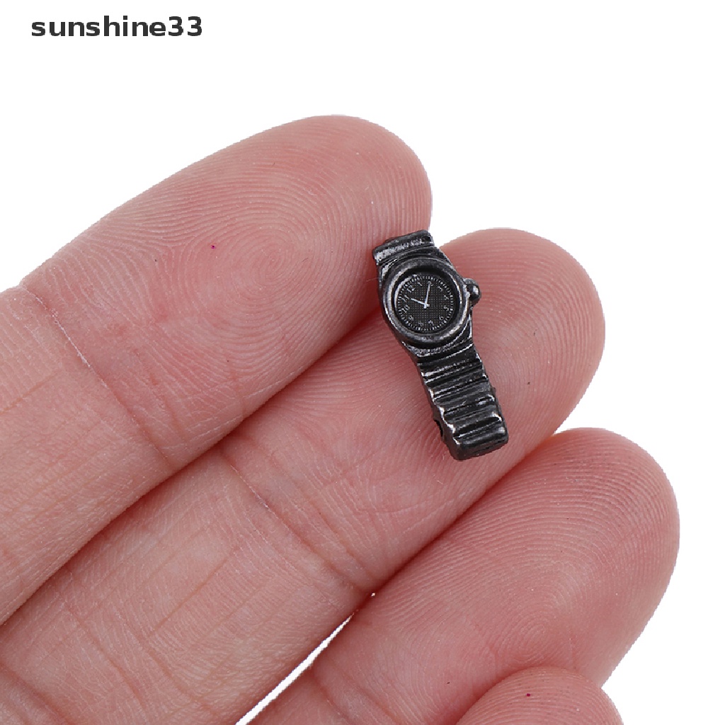 Đồng hồ thu nhỏ theo tỷ lệ 1:12 trang trí nhà búp bê