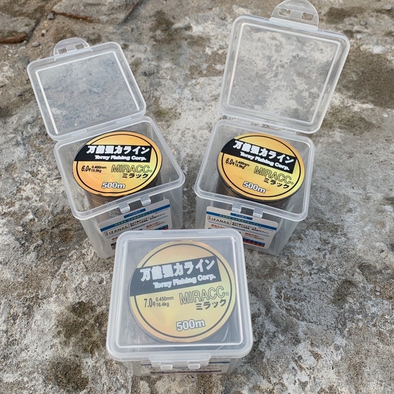 Cước câu cá Miracc 7 màu 500m